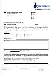 Faxformular